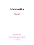 Mathematics (English Translation) Grade 10