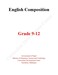 English Composition Grade 9 - 12