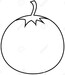 tomato outline