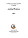 Animal science (Secondary Education Curriculum 2078- technical and vocational stream, class 9-10)